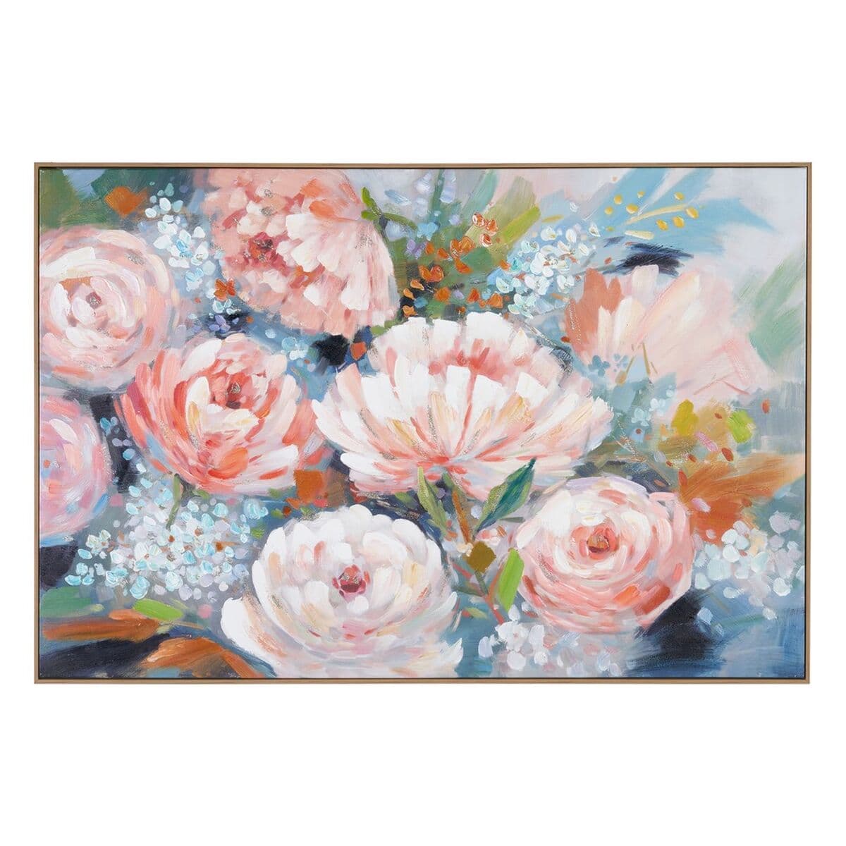 Peony canvas painting 80x120 cm