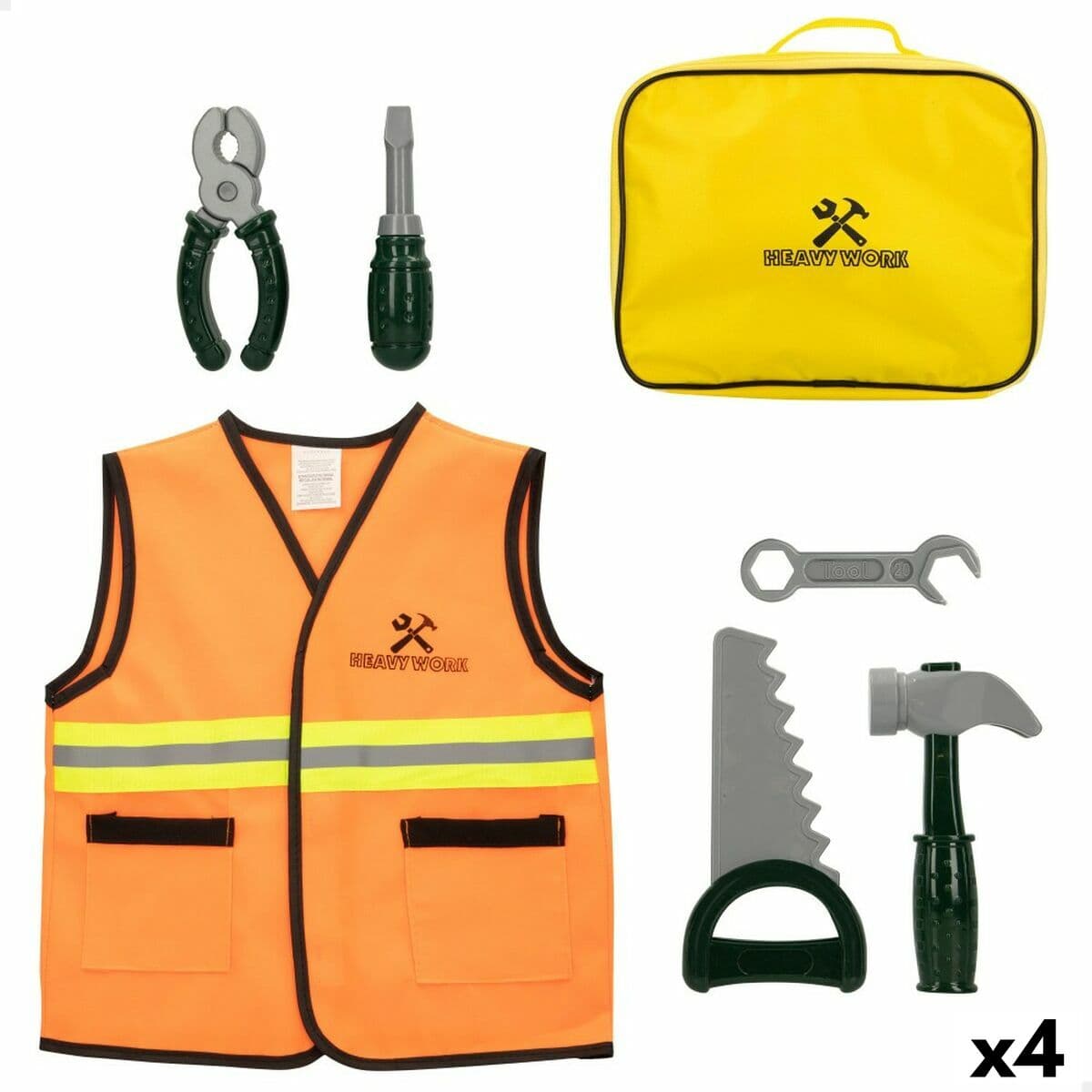 gereedschapset Colorbaby My Tools 4 Units